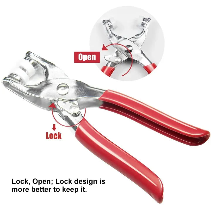 Five-claw Clip Stainless Steel Clamp Four-point Clip Clothing Button Installation Tool