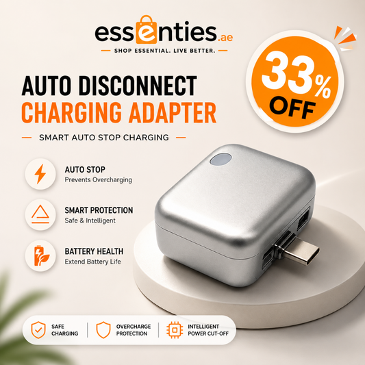 Auto Disconnect Charging Adapter Smart Auto Stop Charging Adapter Physical Power Breaker Intelligent Power Cut-Off Protector