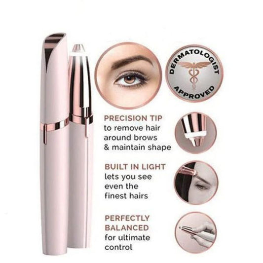 2-in-1 Electric Eyebrow & Nose Hair Trimmer