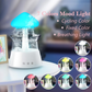 Cloud Humidifier with Remote Control, Waterfall Lamp
