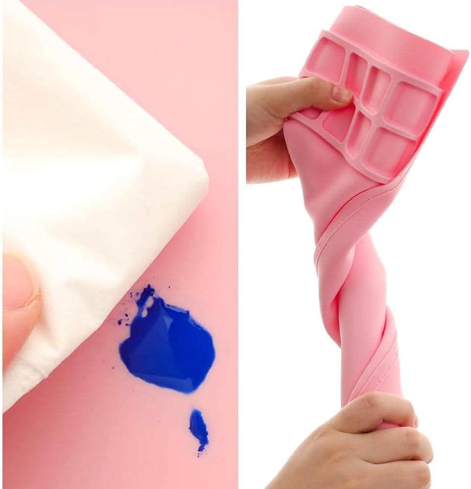 Silicone Painting Mat With Cup For Crafts