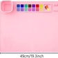 Silicone Painting Mat With Cup For Crafts