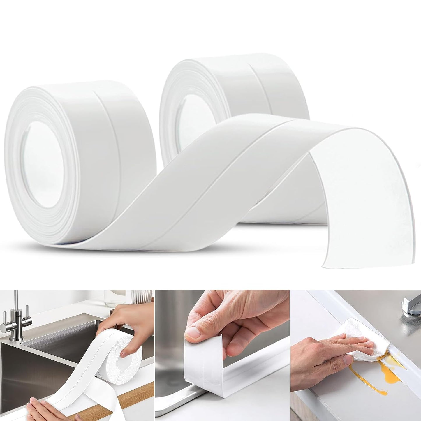 Heavy-Duty Self-Adhesive Waterproof Sealing Tape – 100 CM (2 Rolls)