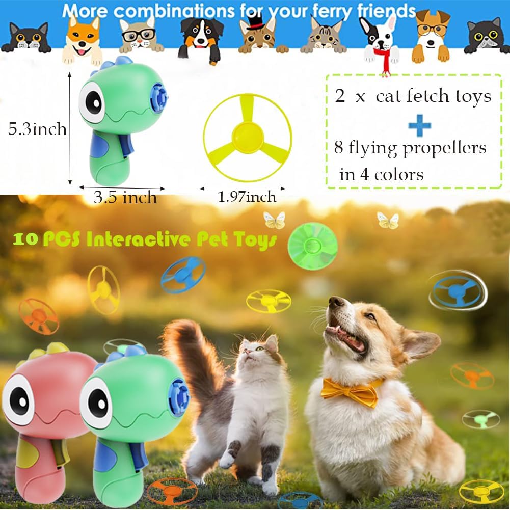 Colorful Flying Propeller Toy – Interactive Outdoor Chase & Catch Toy for Kids