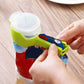 Pack of 4 sealing clips with Pourer, Snack dispenser,