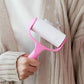 Fabric Lint Roller, Shredded Paper Roller, Replacement Brush Wheel for Paper, Sticky Lint for Clothes and Art Lint Remover Brush