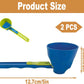 2PCS Funnel Protein Powder Scoop Anti-Spill Scoops