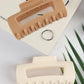 Lulir Soft & Flexible Hair Claw Clip (Pack Of 2)