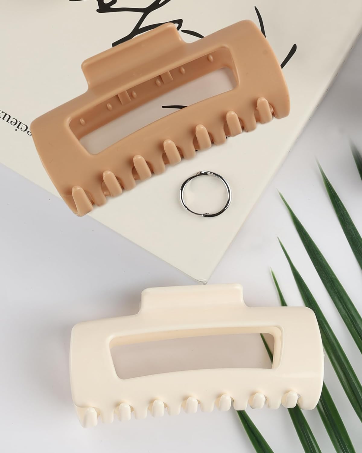 Lulir Soft & Flexible Hair Claw Clip (Pack Of 2)