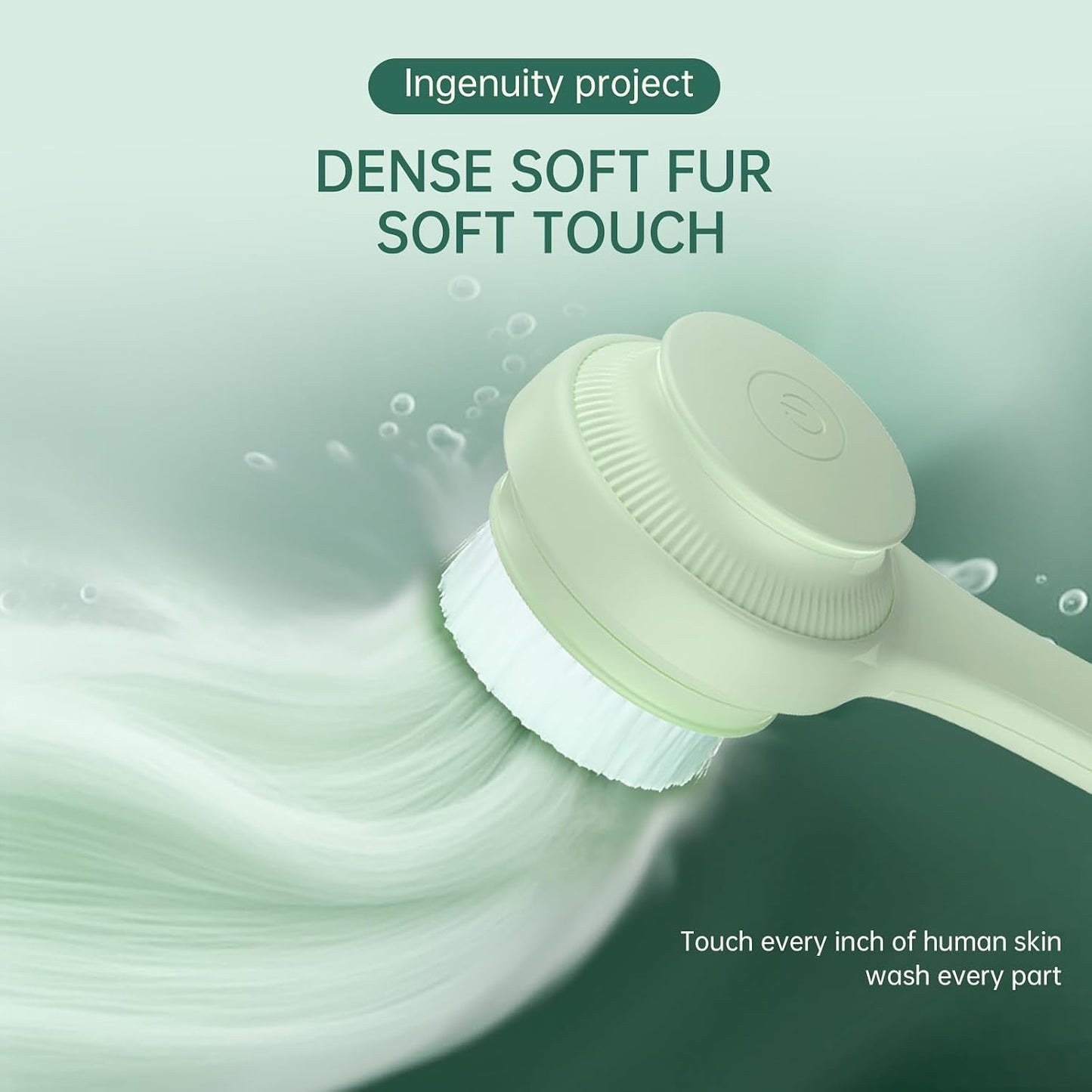 5-in-1 Electric Automatic Spa Massager & Body Scrubber Bath Brush