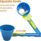 2PCS Funnel Protein Powder Scoop Anti-Spill Scoops
