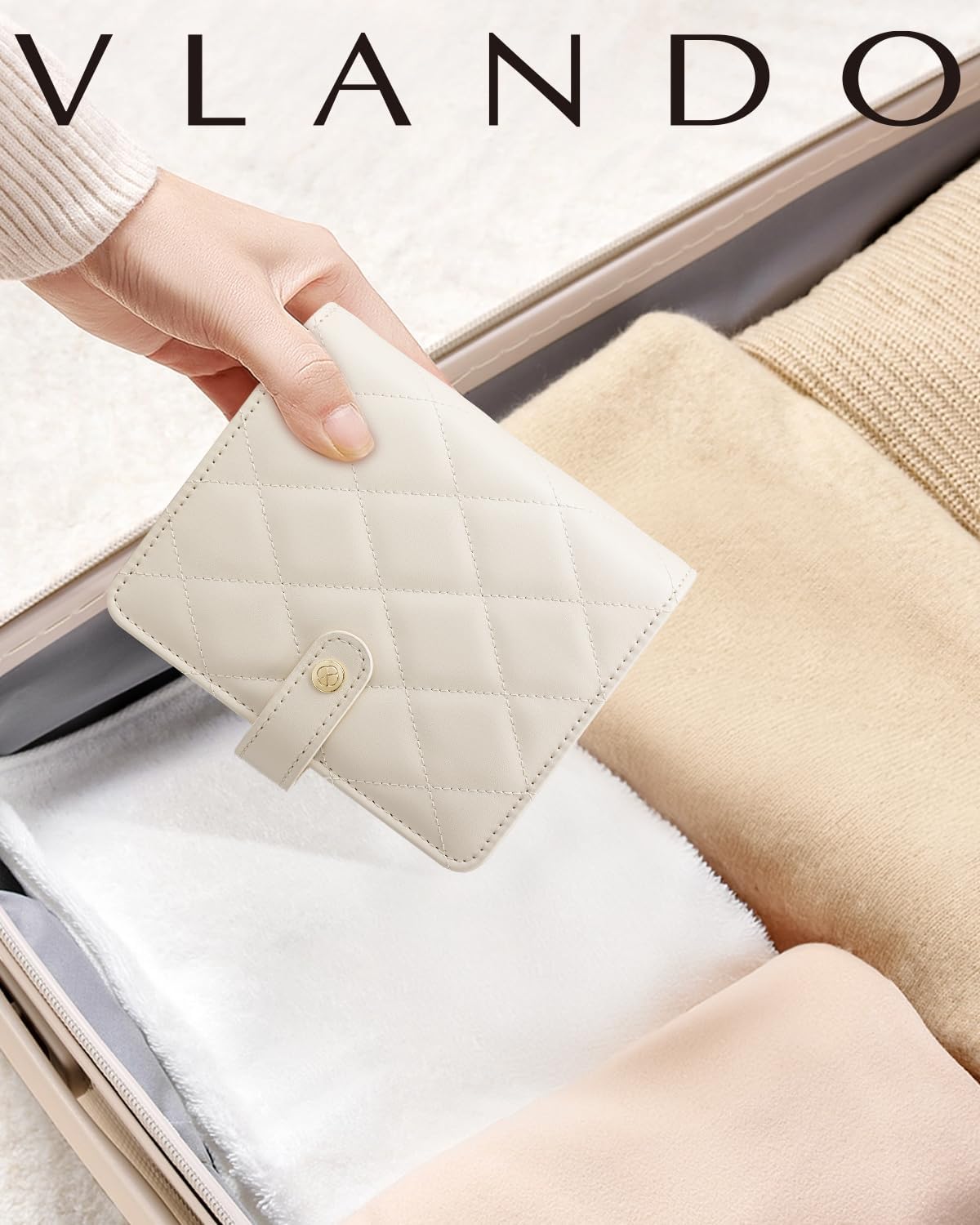 Stylish Vlando Travel Jewelry Organizer Case,