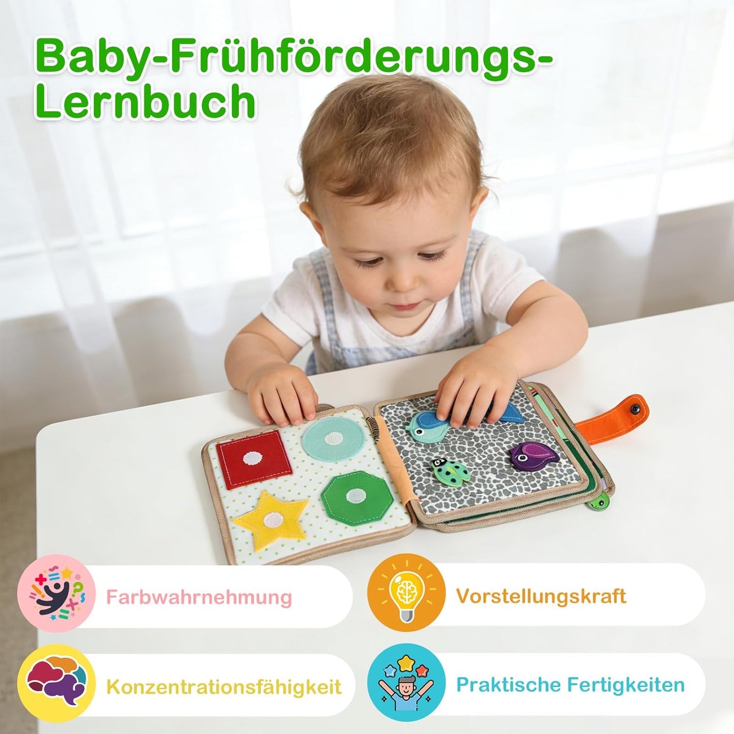 Busy Board book of activities for children