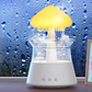 Cloud Humidifier with Remote Control, Waterfall Lamp