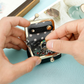 Mini Portable Jewel Box, Leather Jewelry Travel Case
