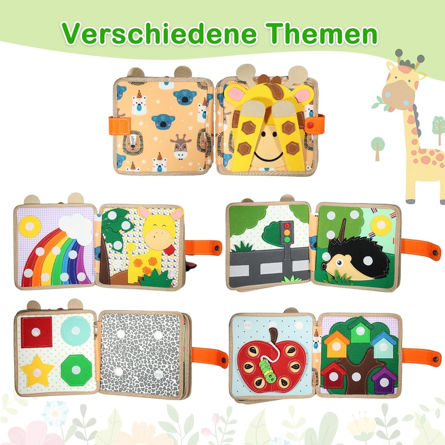 Busy Board book of activities for children