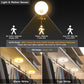LED Rechargeable Motion Sensor Light Indoor, Bright & Long-Lasting (Pack Of 2)