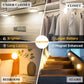 LED Rechargeable Motion Sensor Light Indoor, Bright & Long-Lasting (Pack Of 2)