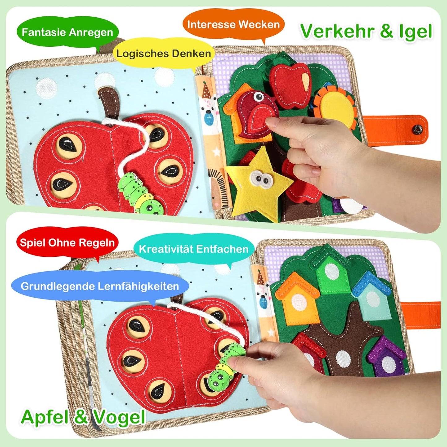 Busy Board book of activities for children