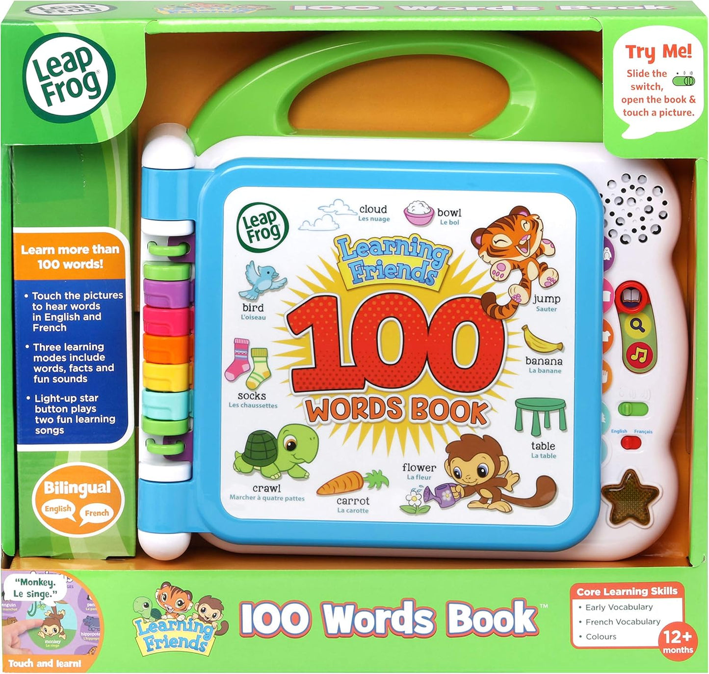 Leap Frog Learning Friends 100 Words Baby Book