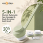 5-in-1 Electric Automatic Spa Massager & Body Scrubber Bath Brush