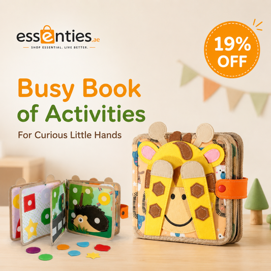 Busy Board Book Of Activities For Children