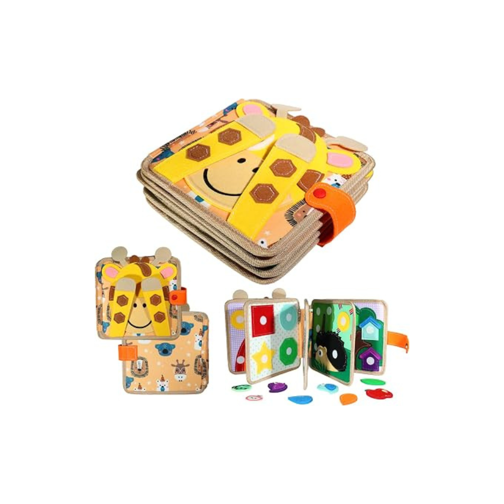 Busy Board Book Of Activities For Children