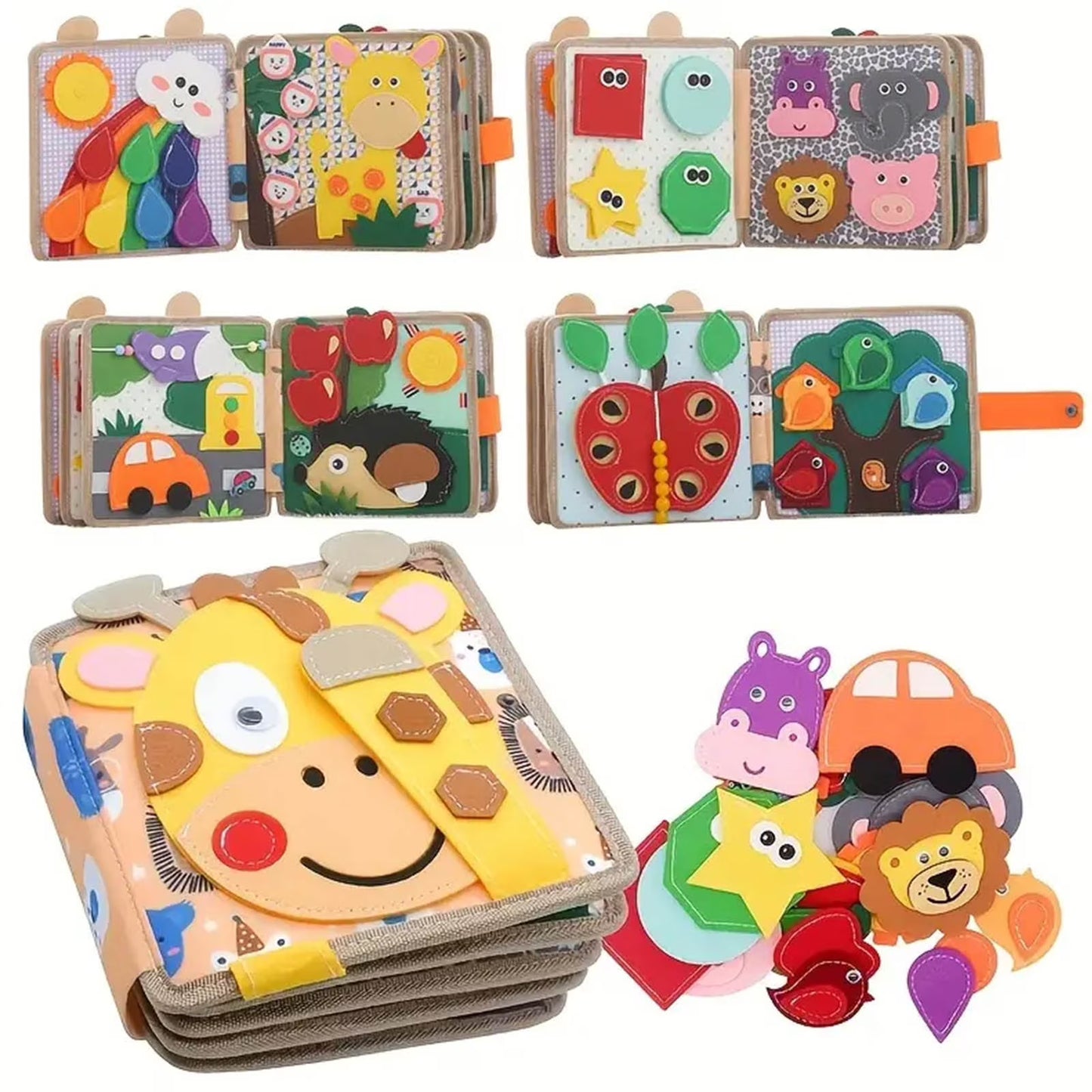 Busy Board Book Of Activities For Children