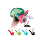 Pack of 4 sealing clips with Pourer, Snack dispenser,